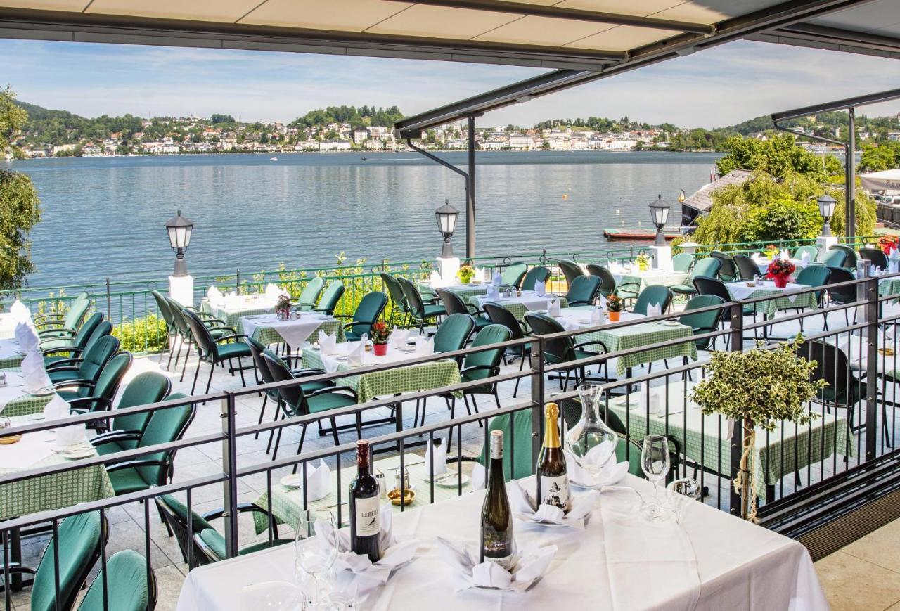 Landhotel Gruenberg Am See Gmunden Esterno foto