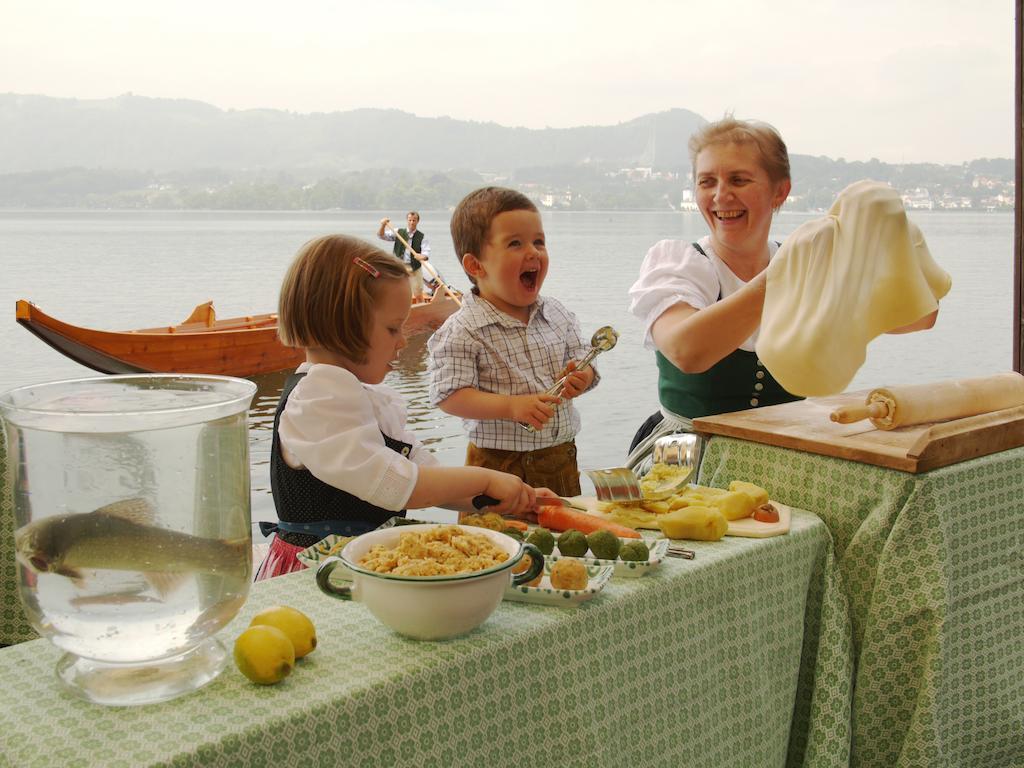 Landhotel Gruenberg Am See Gmunden Esterno foto